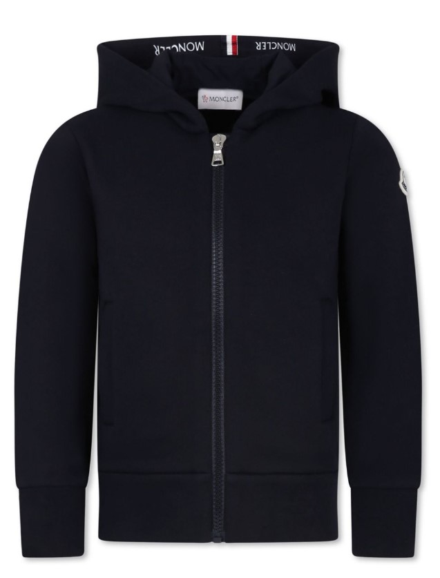 Crea Junior Moncler Sweater J2954 8G00003 899PS 778 MEDIUM BLUE